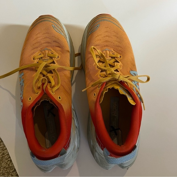 Hoka bondi X fiesta amber yellow main image 5